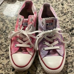 Converse mixed tie dye mens 4 womens 6/6.5